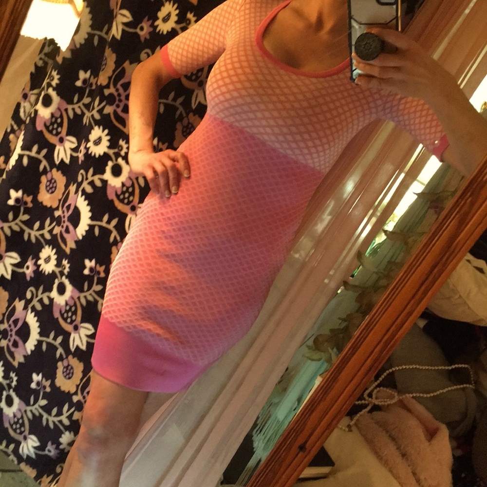 Bombshell dress.